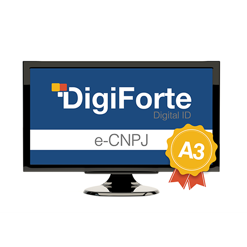 P001 e-CNPJ A3 de 1,5 ano para ME/EPP/MEI (requer cartão ou token)